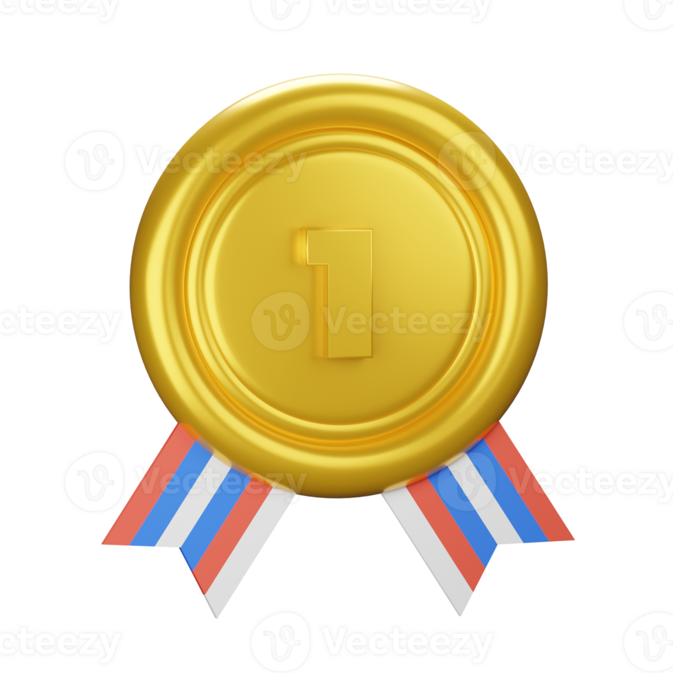 3D First Badge Icon png