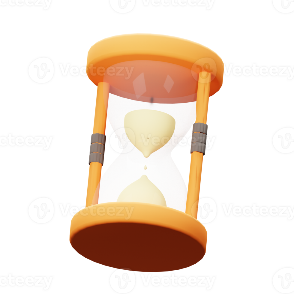 3D Sand Time Icon png