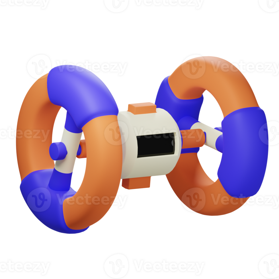 3D space station Icon png