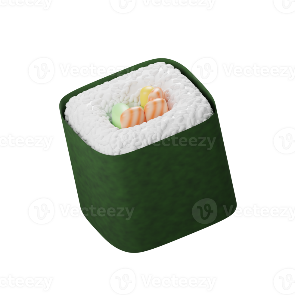 3D Sushi Icon png
