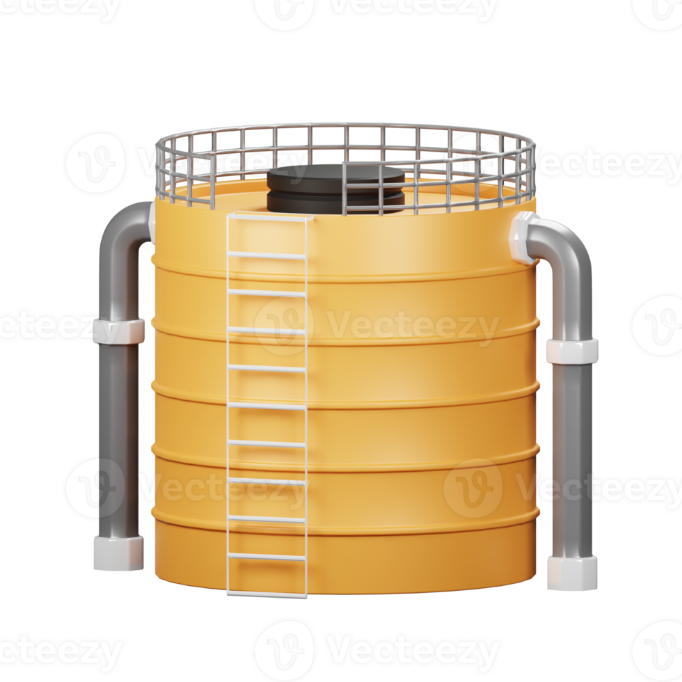3D Water tank Icon png