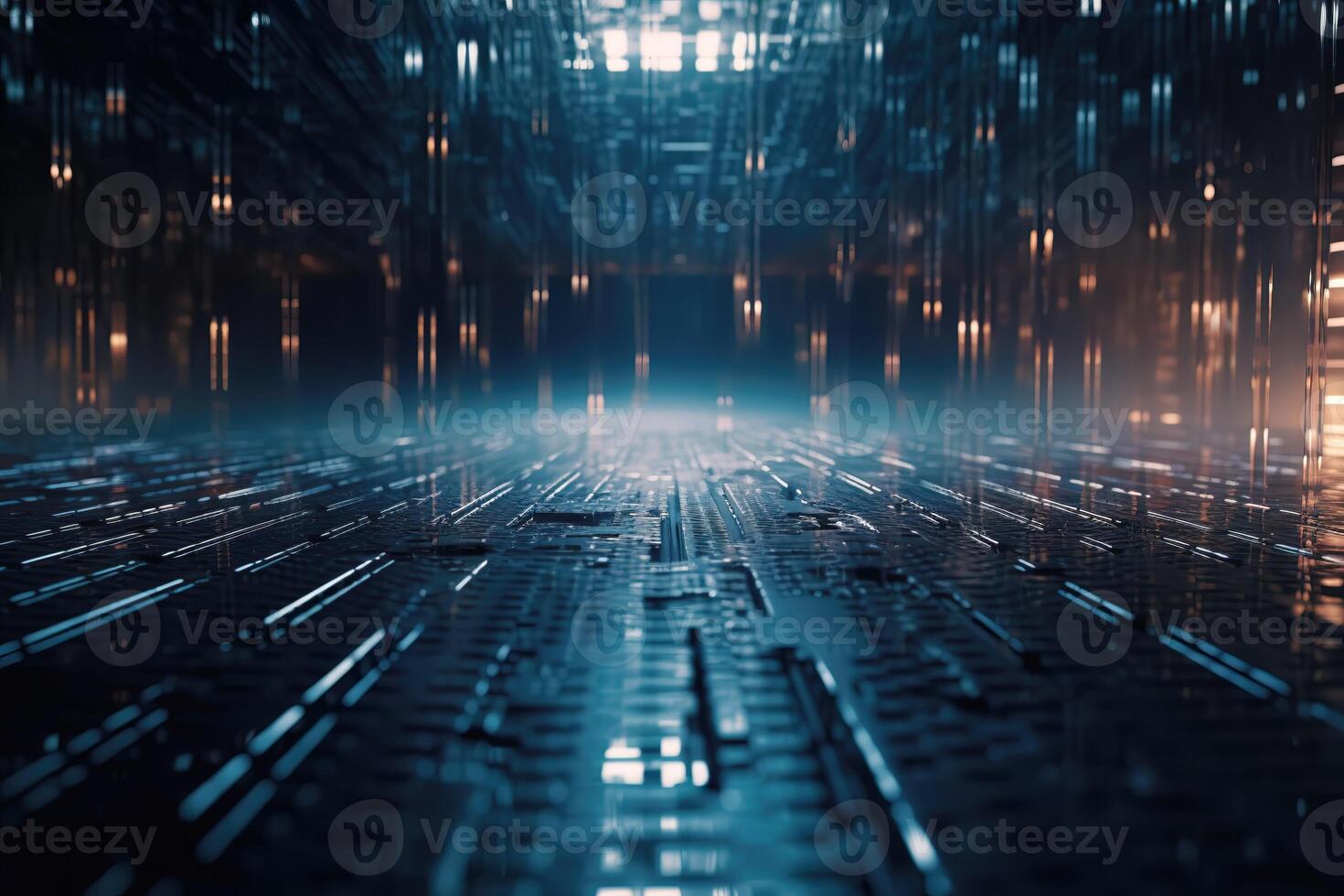 Abstract information sci fi matrix background. . photo