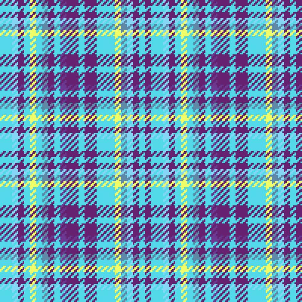Vector textile plaid. Seamless pattern background. Check fabric texture tartan.