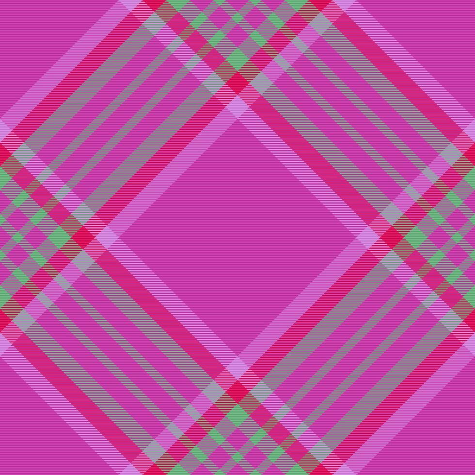 Plaid vector texture. Tartan check seamless. Pattern fabric background textile.