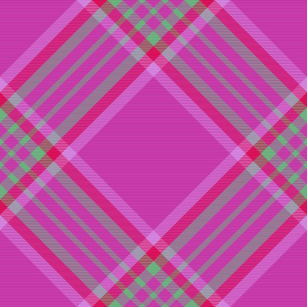 Plaid vector texture. Tartan check seamless. Pattern fabric background textile.