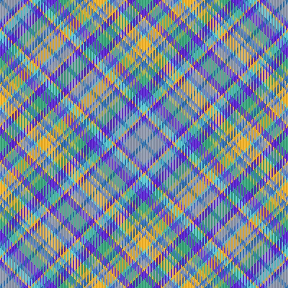 Texture textile fabric. Tartan check pattern. Vector seamless background plaid.