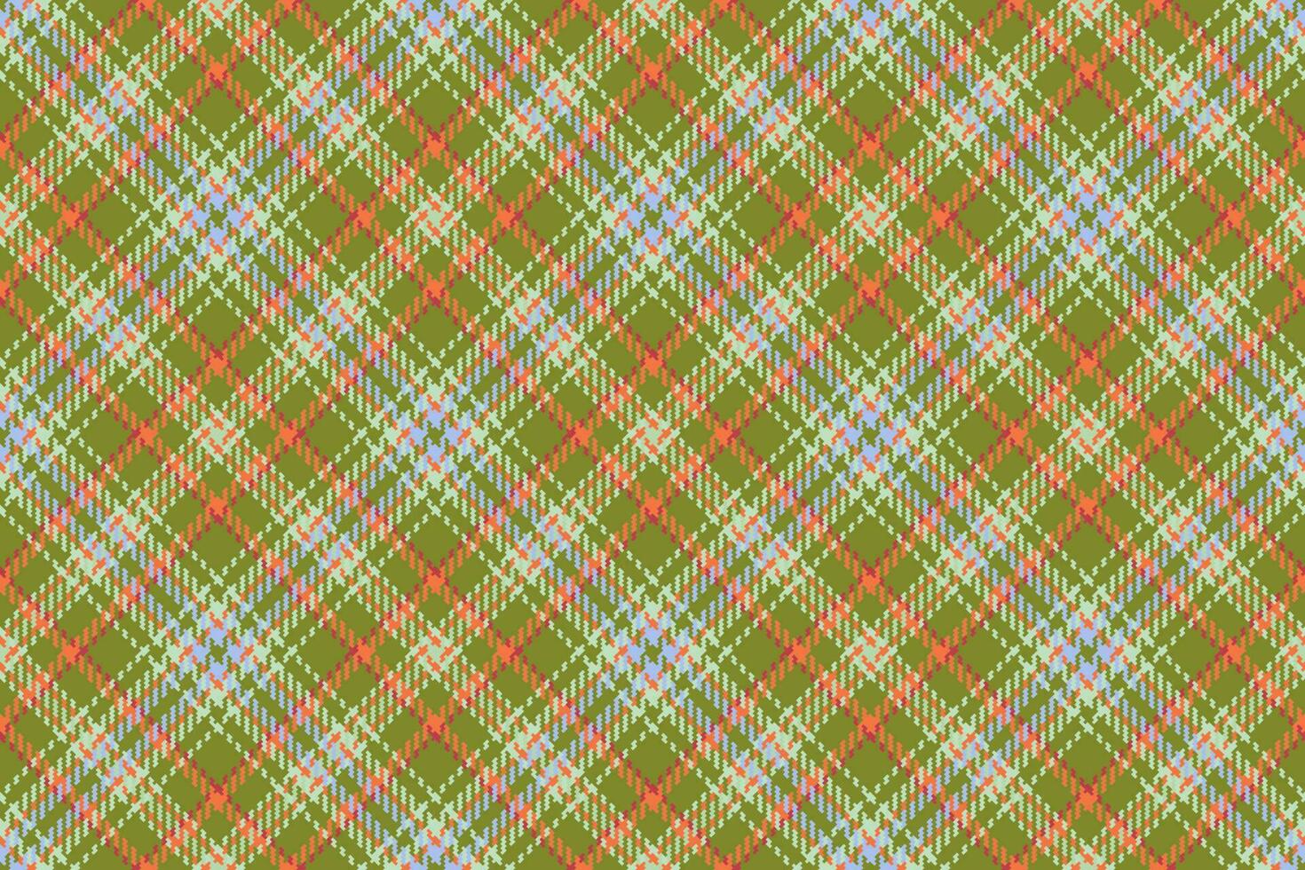 Plaid texture seamless. Vector pattern fabric. Textile check tartan background.