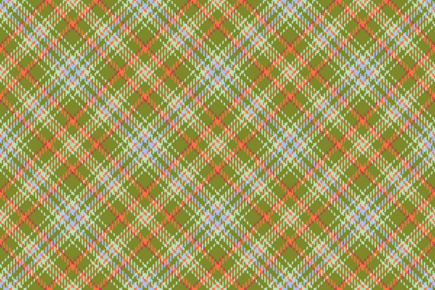 Plaid texture seamless. Vector pattern fabric. Textile check tartan background.