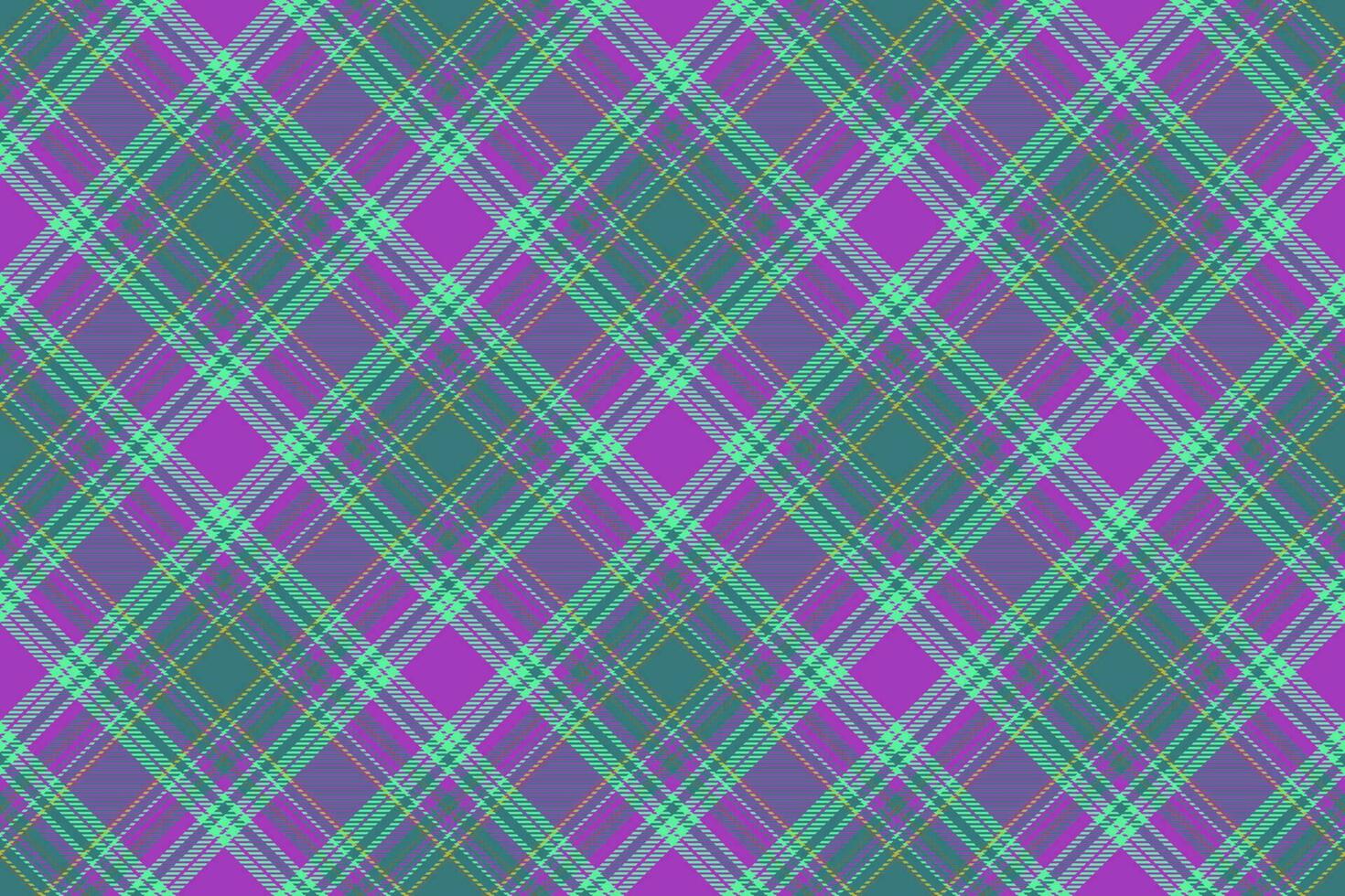 Plaid textile background. Seamless pattern tartan. Check fabric texture vector. vector