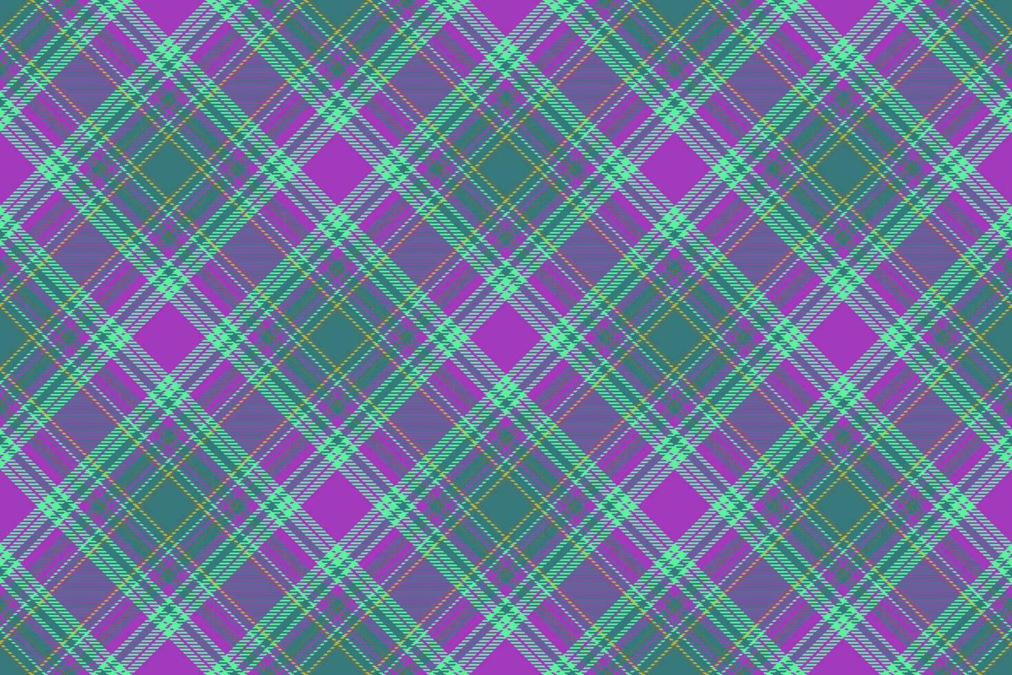 Plaid textile background. Seamless pattern tartan. Check fabric texture vector. vector