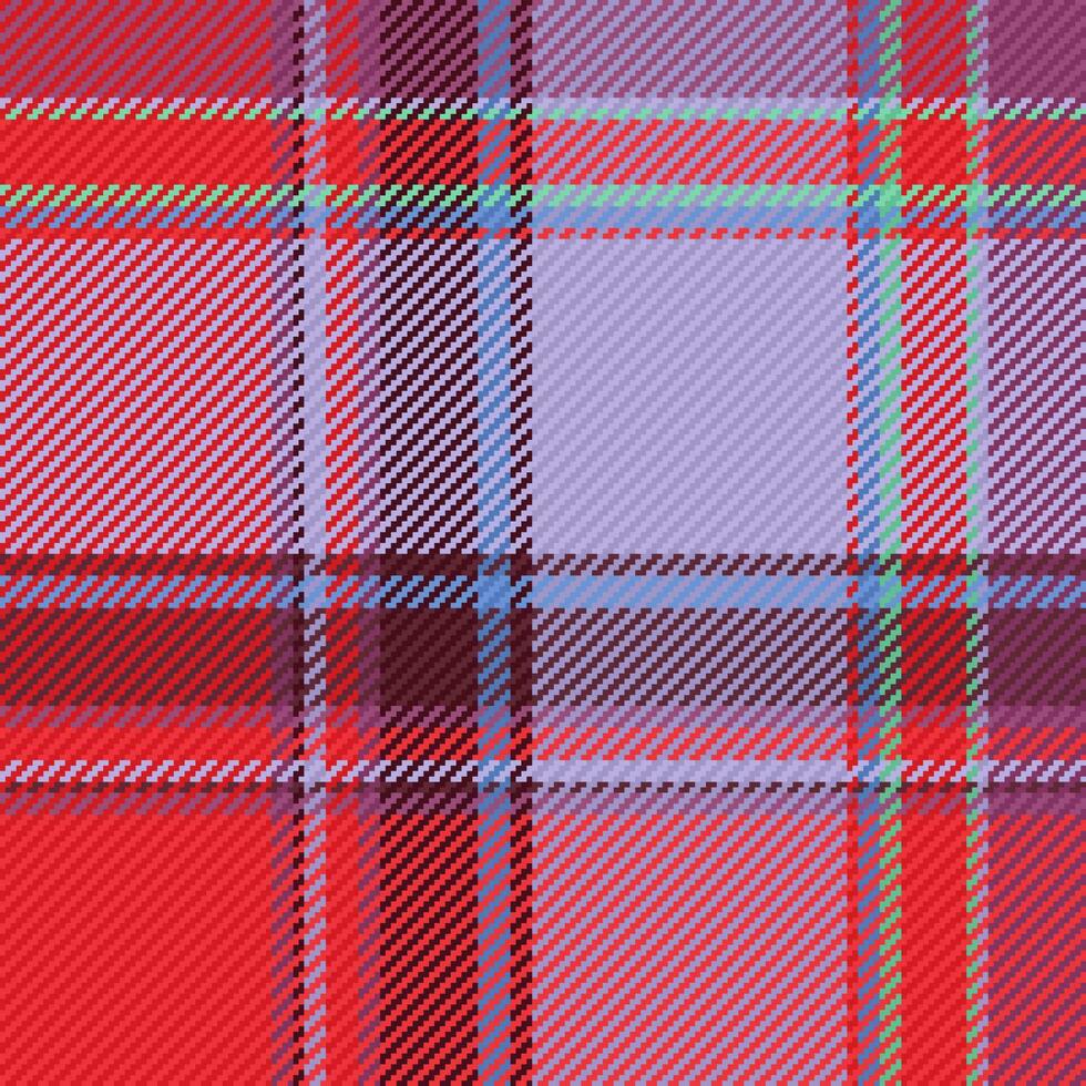 Background vector check. Texture tartan textile. Plaid pattern fabric seamless.