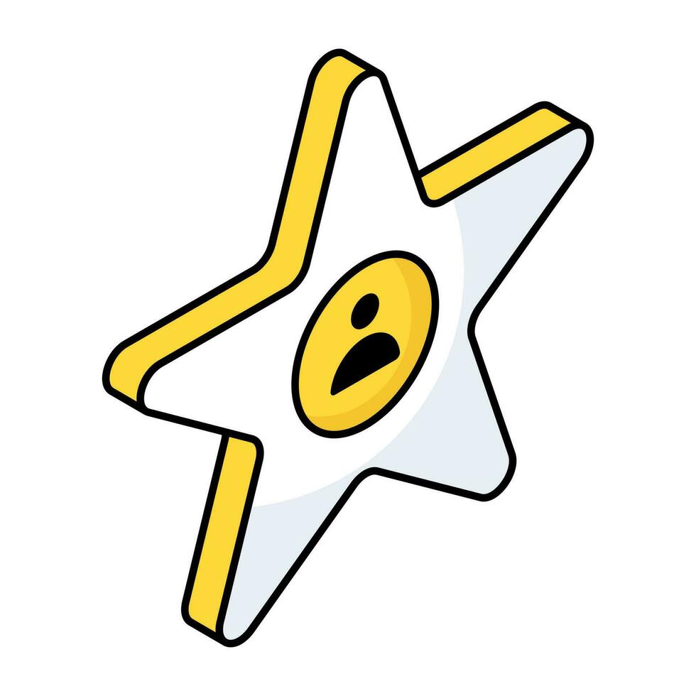 Vector design of favorite person