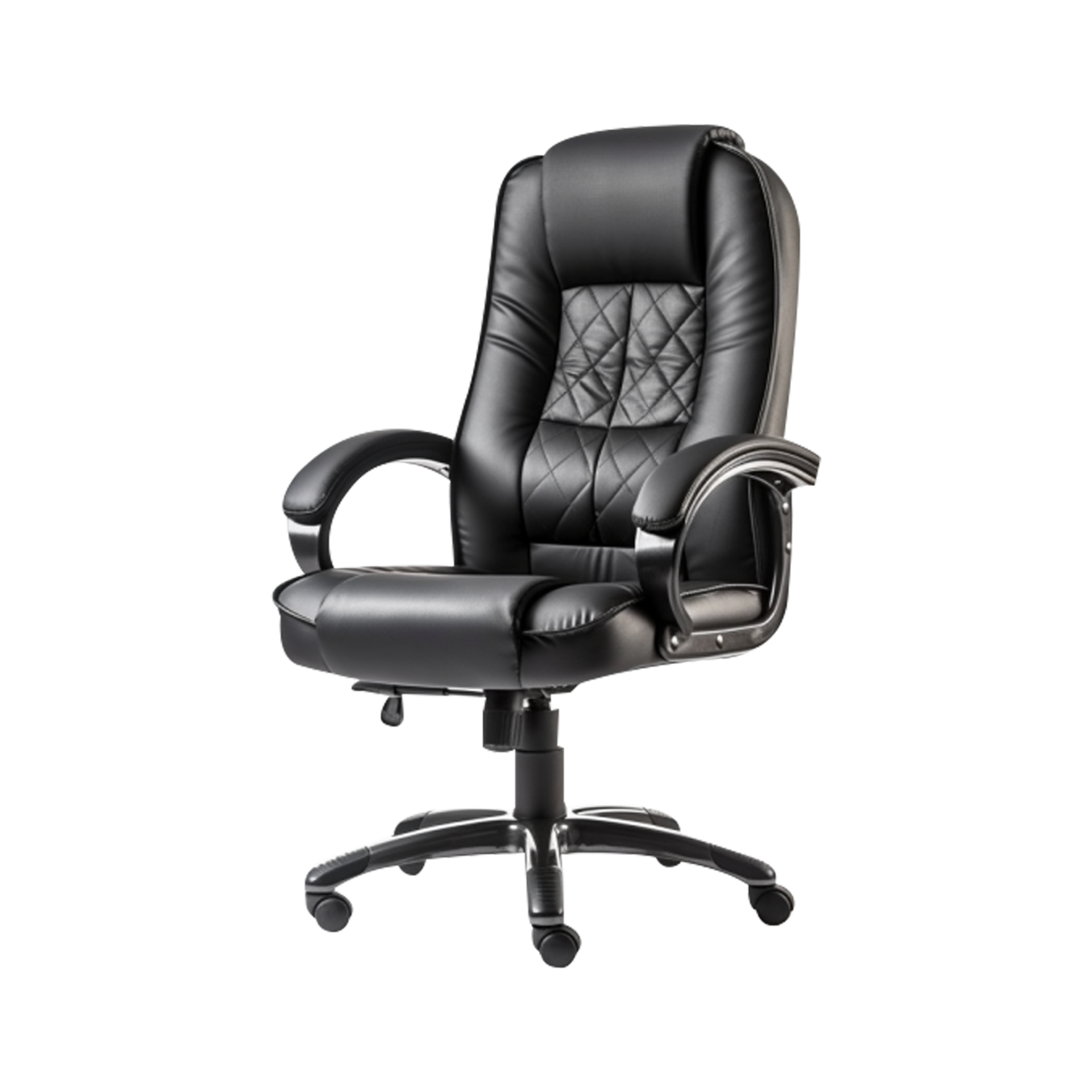 Black office chair in png 23495003 PNG