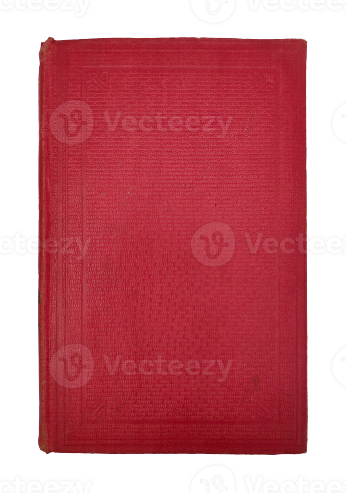 Red book on transparent background png