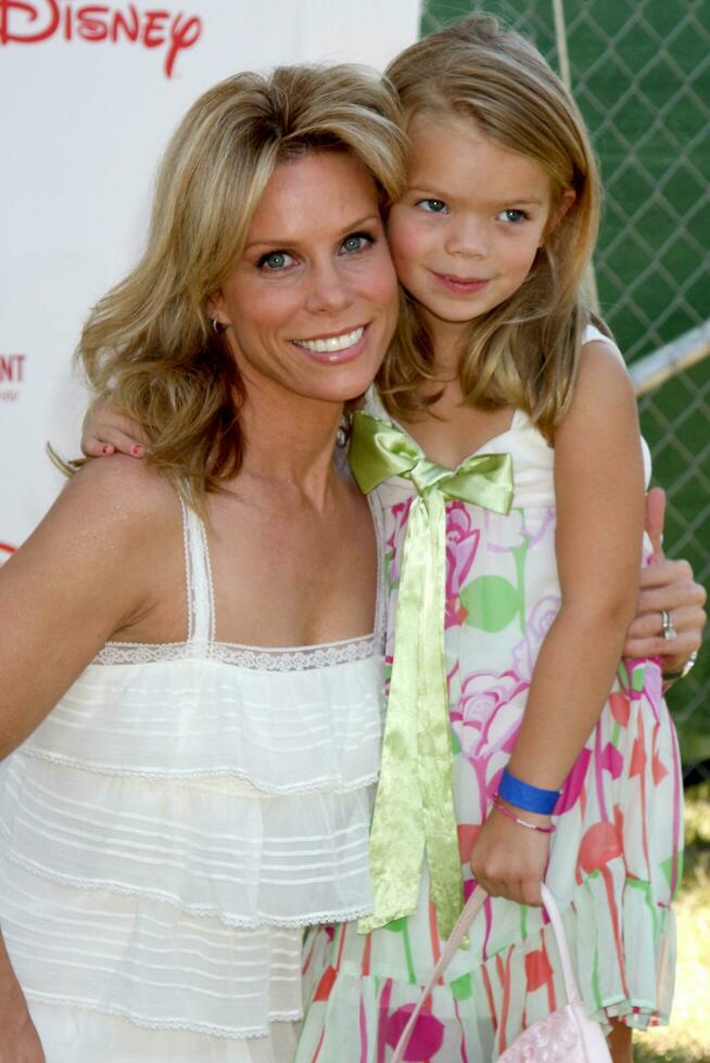 Cheryl Hines  Daughter arriving at A Time For Heroes Celebrity Carnival benefiting the Elizabeth Glaser Pediatrics AIDS Foundation at the Wadsworth Theater Grounds in Westwood  CA on June 7 2009 2009 photo
