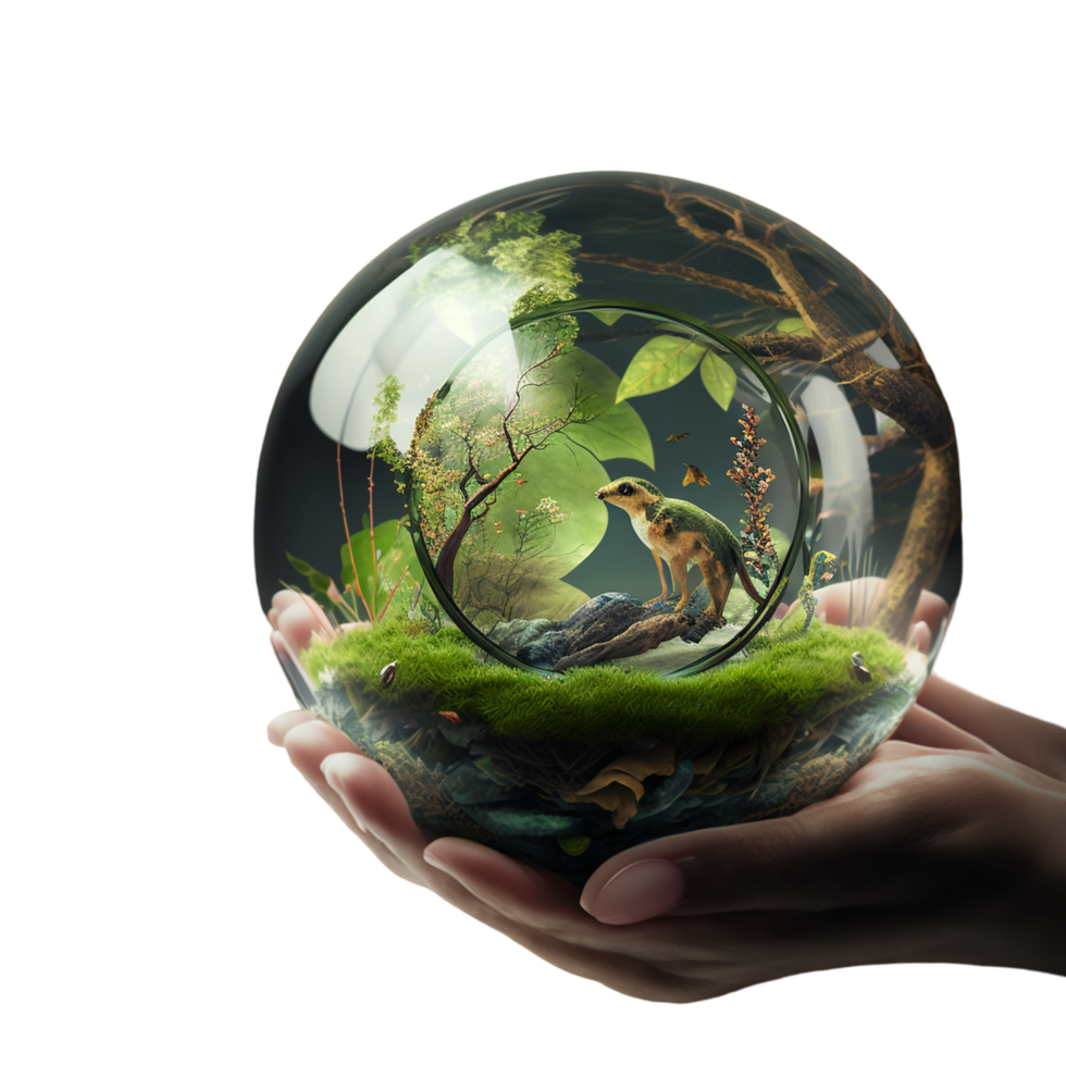 planet earth green clean ecology nature transparent air green trees animals birds. png