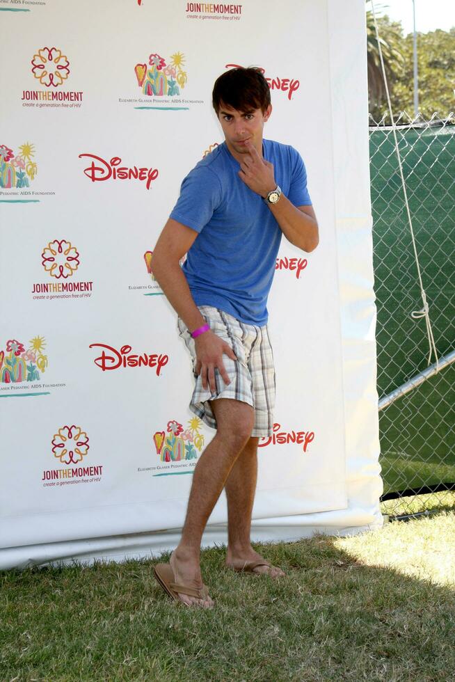 Jonathan Bennett  arriving at the A Time For Heroes Celebrity Carnival benefiting the Elizabeth Glaser Pediatrics AIDS Foundation at the Wadsworth Theater Grounds in Westwood  CA on June 7 2009 2009 photo