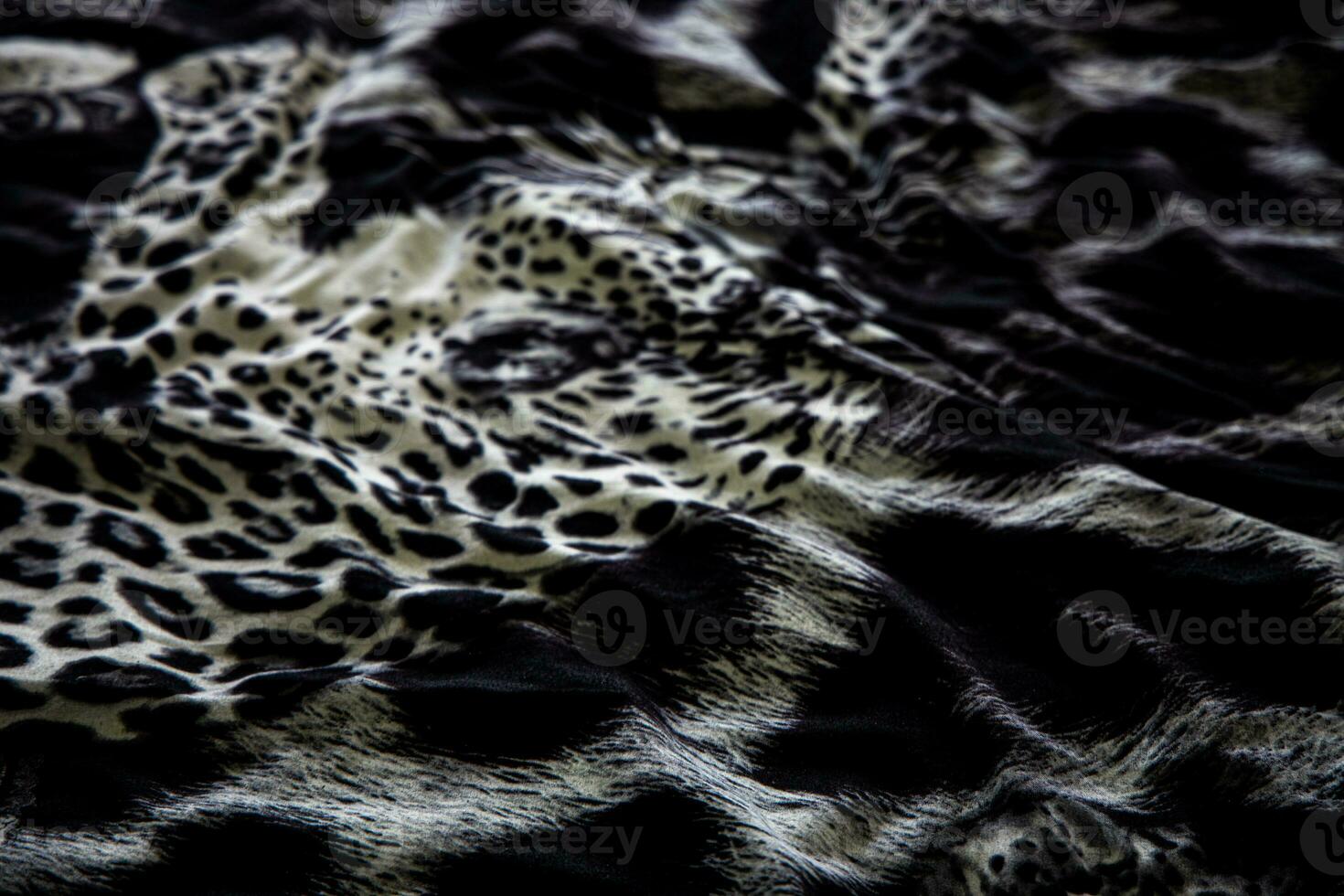 black and white background with an animal motif in close-up pattern photo