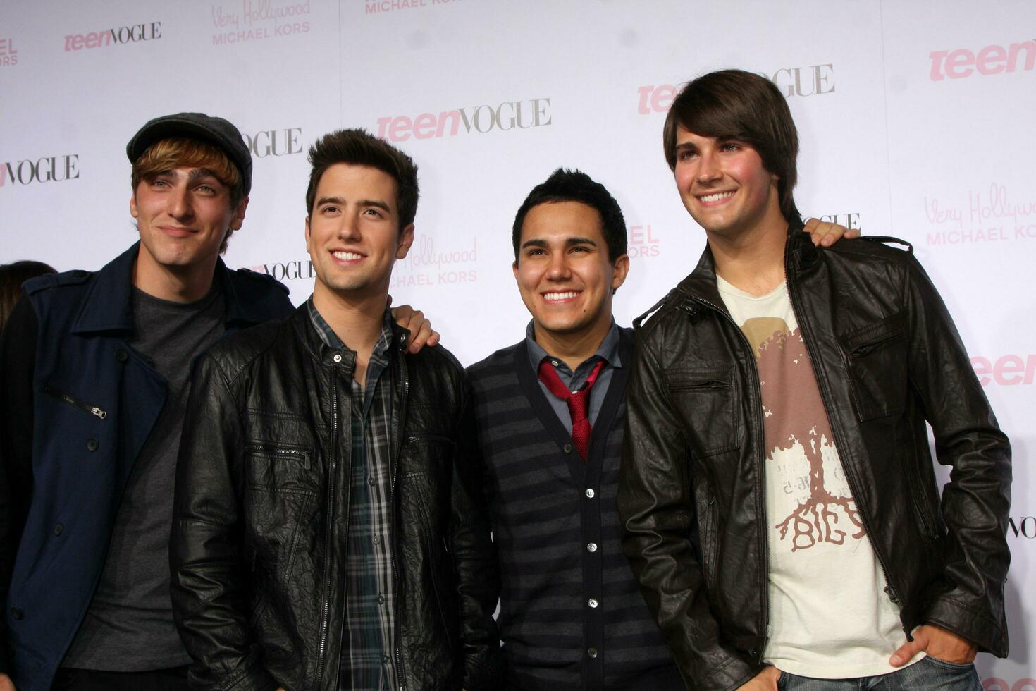 LOS ANGELES  OCT 1 Big Time Rush arrives at the 8th Teen Vogue Young Hollywood Party  Red Carpet at Paramount Studios on October 1 2010 in Los Angeles CA photo