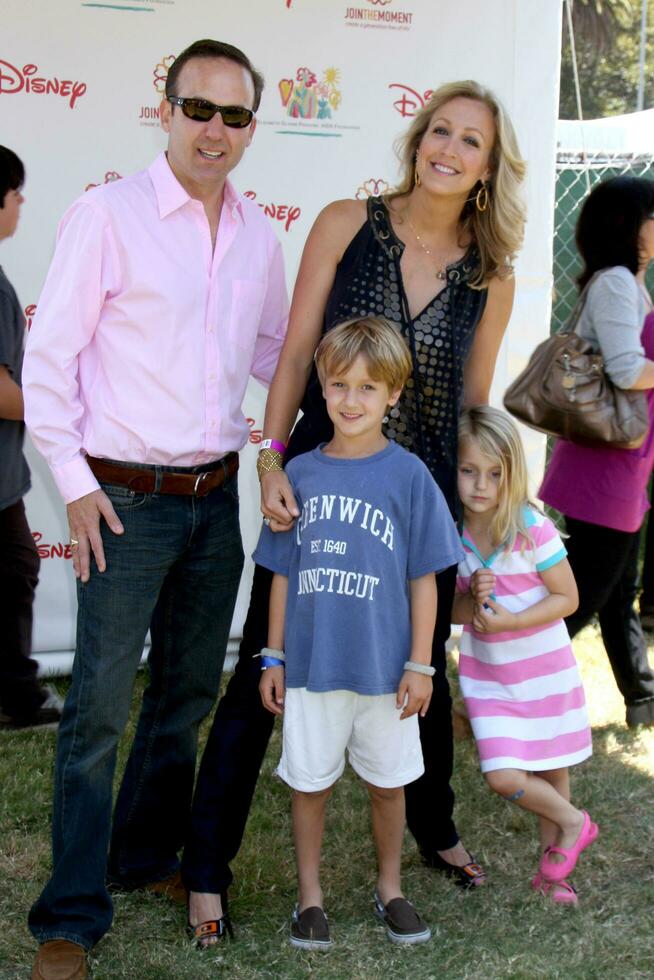 Lara Spencer  Family   arriving at A Time For Heroes Celebrity Carnival benefiting the Elizabeth Glaser Pediatrics AIDS Foundation at the Wadsworth Theater Grounds in Westwood  CA on June 7 2009 2009 photo