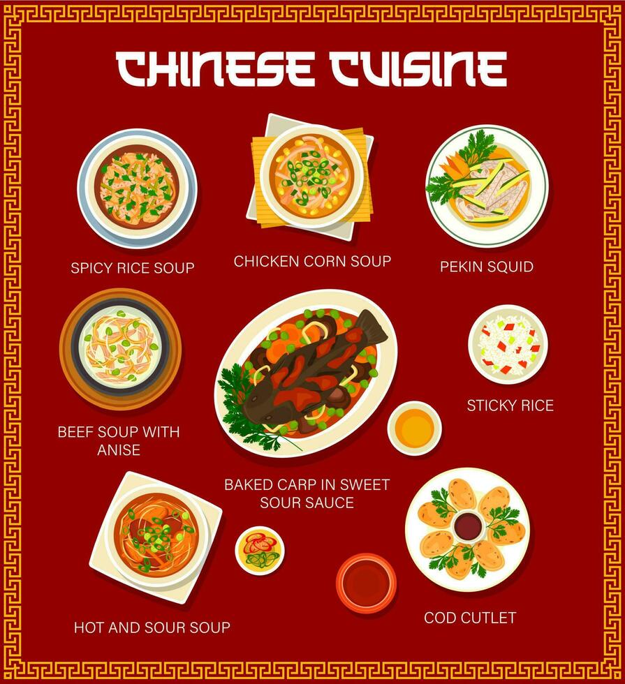 Chinese Food Menu Asian Cuisine Restaurant Dishes 23498087 Vector Art chinese-food-menu-asian-cuisine-restaurant-dishes-23498087-vector-art