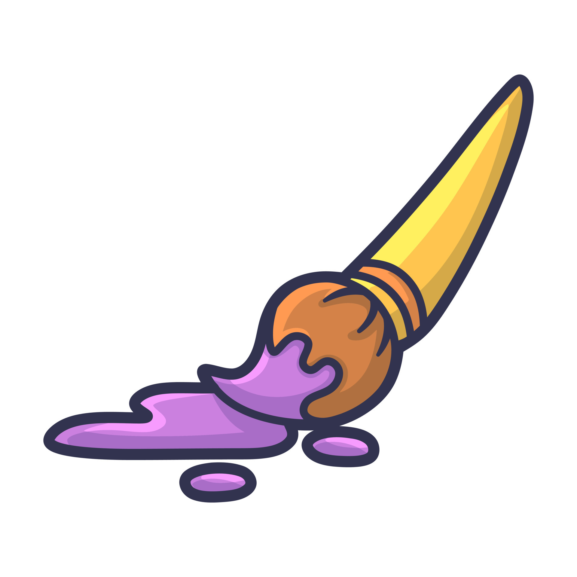 Free Vector markers brush and ink, tools for everyday life 23498417