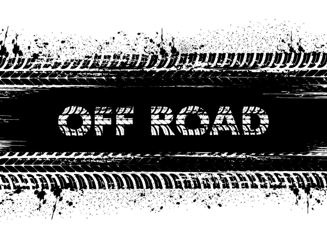 Off-road vehicle motorsport race grunge background vector