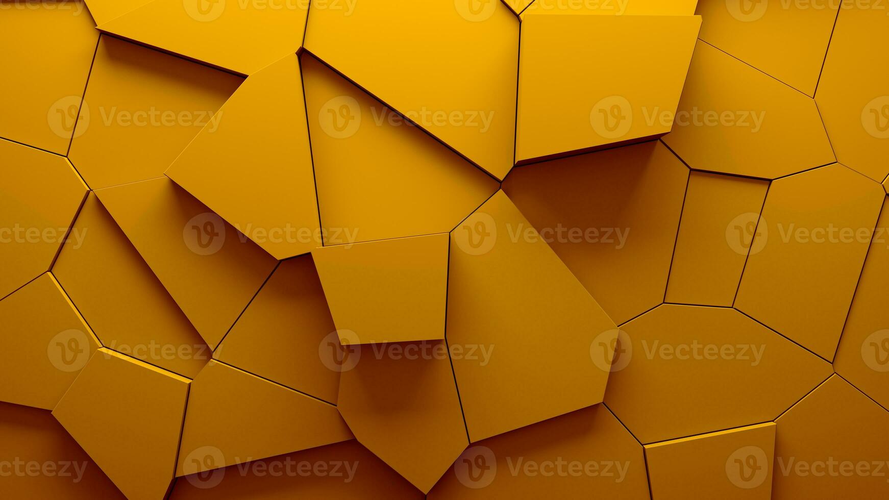 resumen extruido voronoi bloques antecedentes mínimo naranja limpiar corporativo pared 3d geométrico superficie ilustración poligonal elementos desplazamiento foto