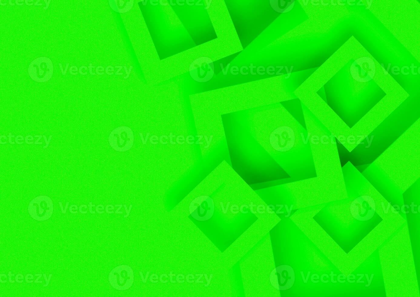abstract green geometric shapes block background photo