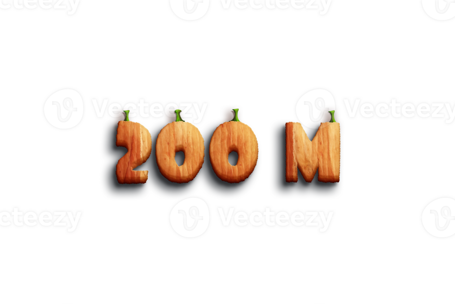 200 Million Subscribers Celebration Greeting Number With Pumpkin Design 200-million-subscribers-celebration-greeting-number-with-pumpkin-design