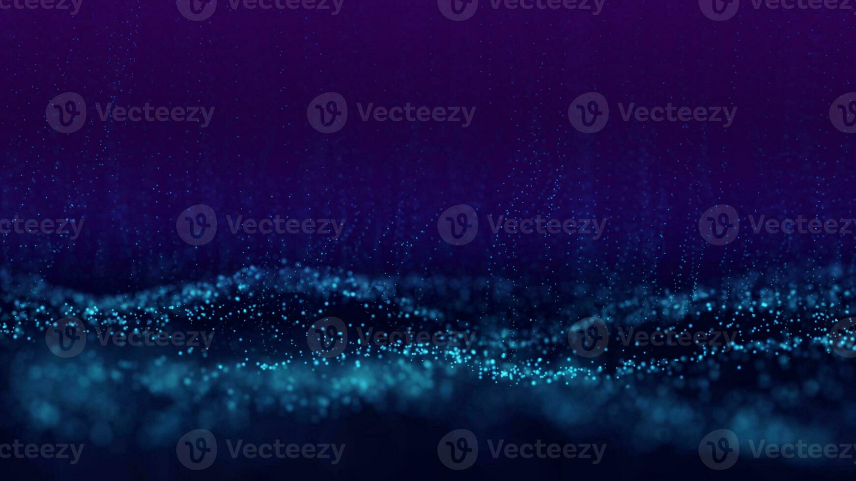 Abstract digital particle wave and light abstract background. photo