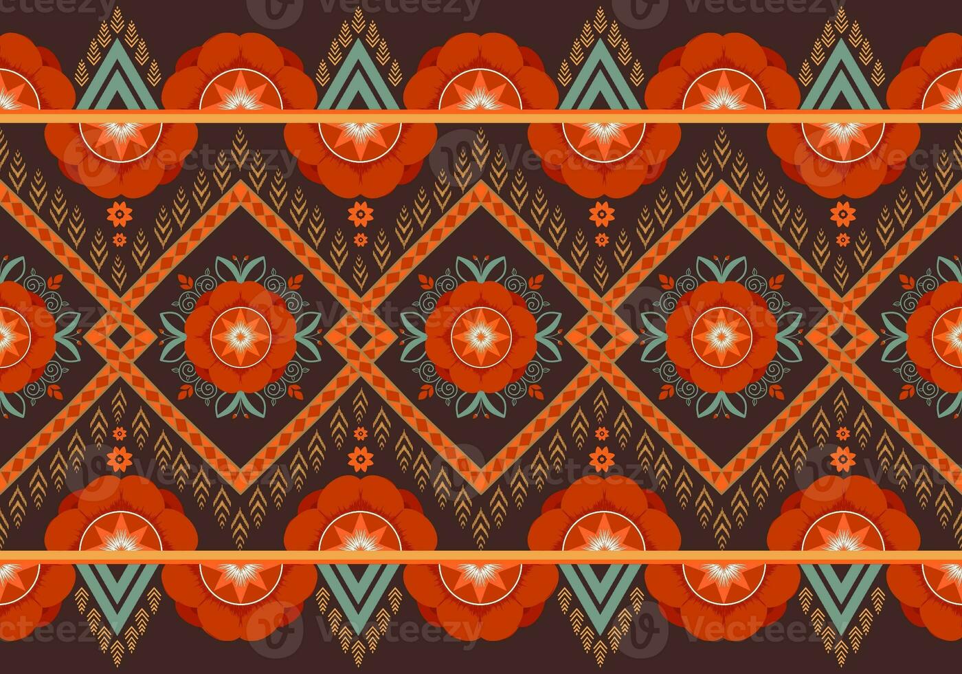 Ikat Pattern Ethnic Geometric native tribal boho motif aztec textile fabric carpet mandalas African American background backdrop illustrations tile paper flower texture fabric ceramic wallpaper photo