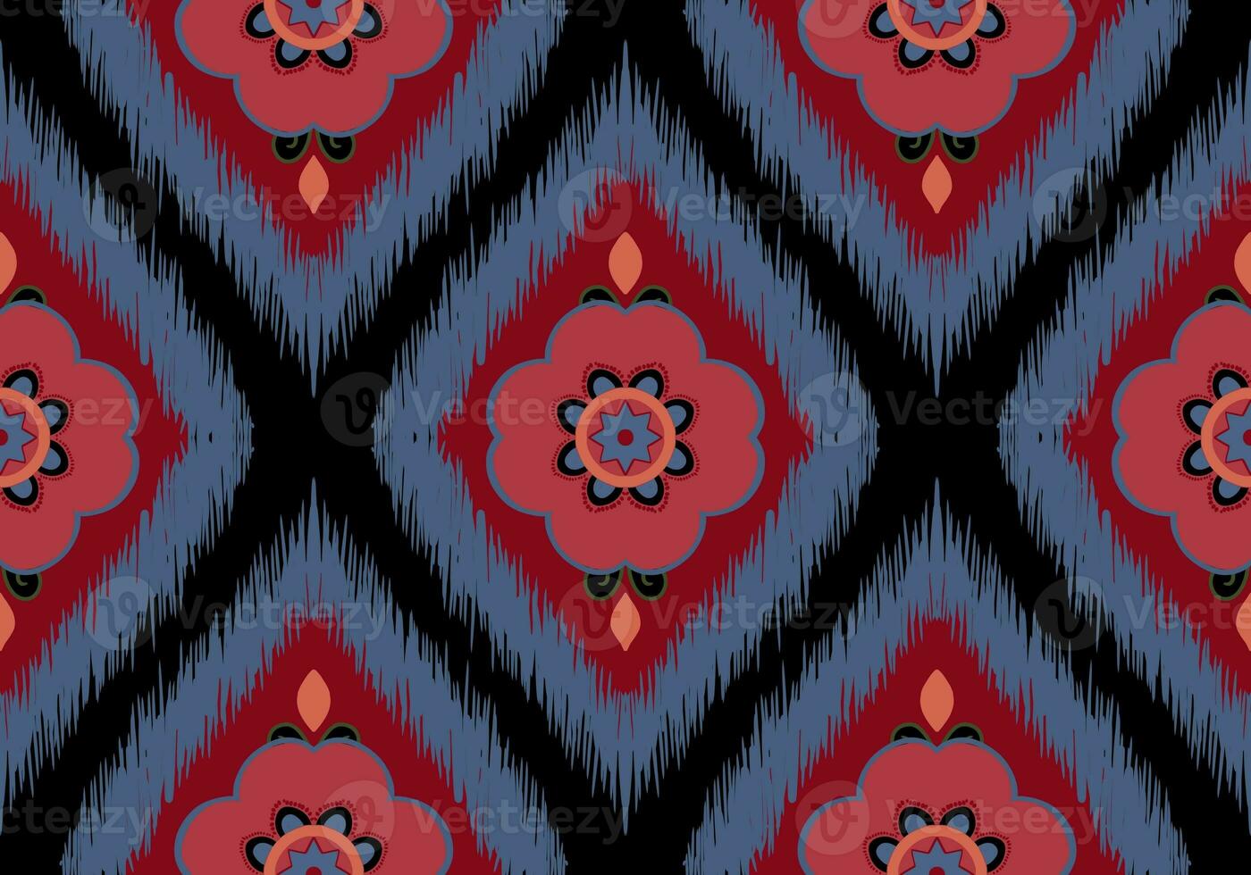 Ikat Pattern Ethnic Geometric native tribal boho motif aztec textile fabric carpet mandalas African American background backdrop illustrations tile paper flower texture fabric ceramic wallpaper photo