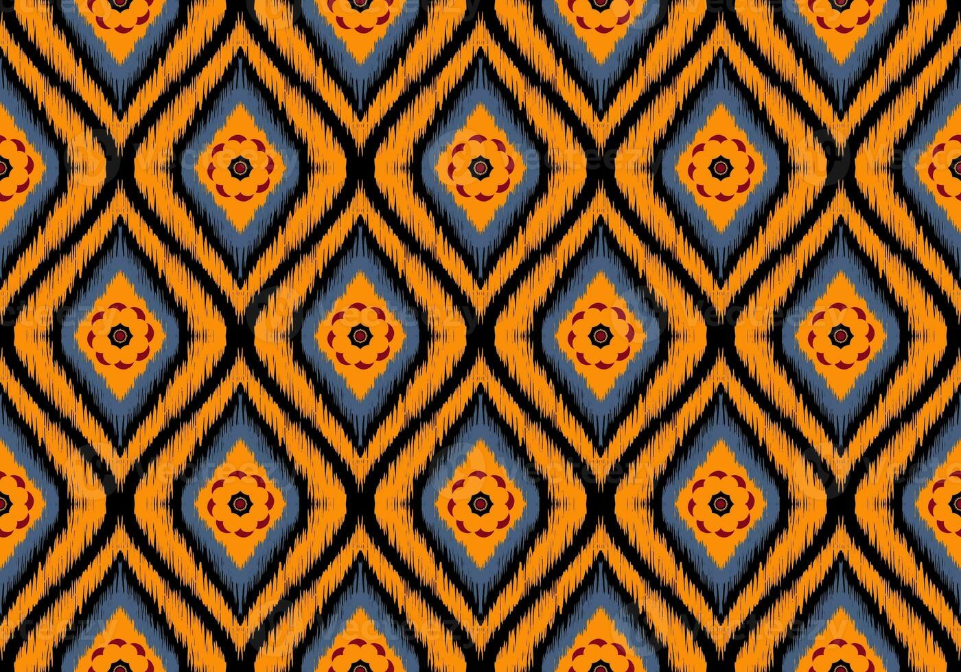 ikat modelo étnico geométrico nativo tribal boho motivo azteca textil tela alfombra mandalas africano americano antecedentes fondo ilustraciones loseta papel flor textura tela cerámico fondo de pantalla foto