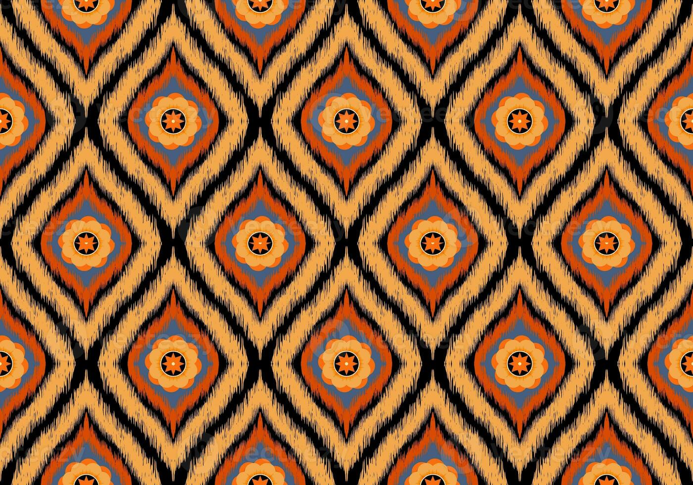 ikat modelo étnico geométrico nativo tribal boho motivo azteca textil tela alfombra mandalas africano americano antecedentes fondo ilustraciones loseta papel flor textura tela cerámico fondo de pantalla foto