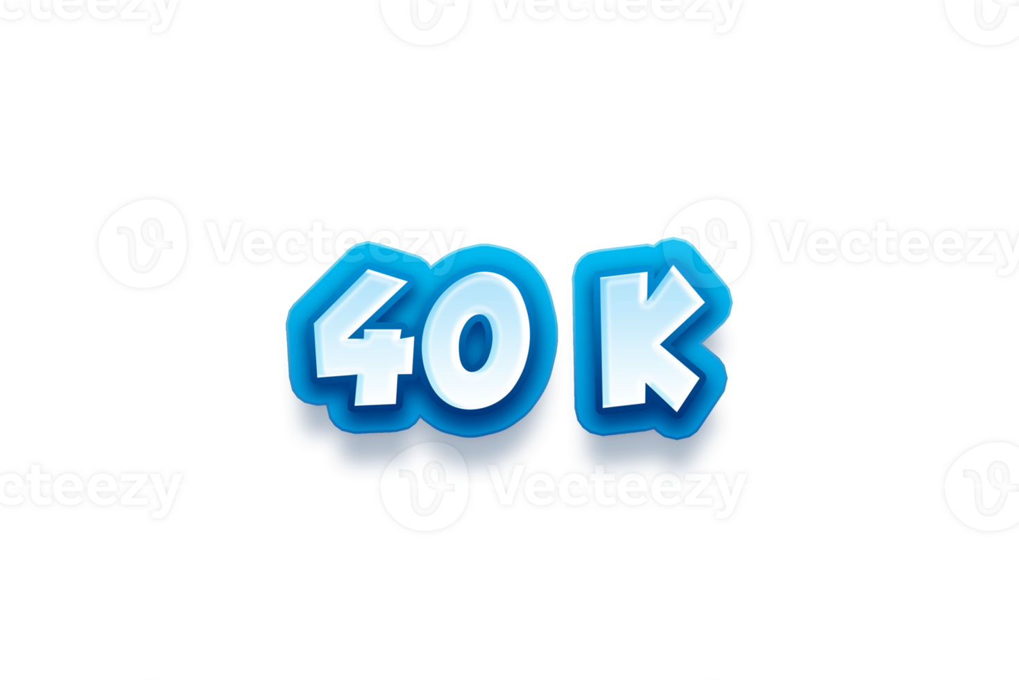 40 K Subscribers Celebration Greeting Number With Modren Blue Design 40-k-subscribers-celebration-greeting-number-with-modren-blue-design