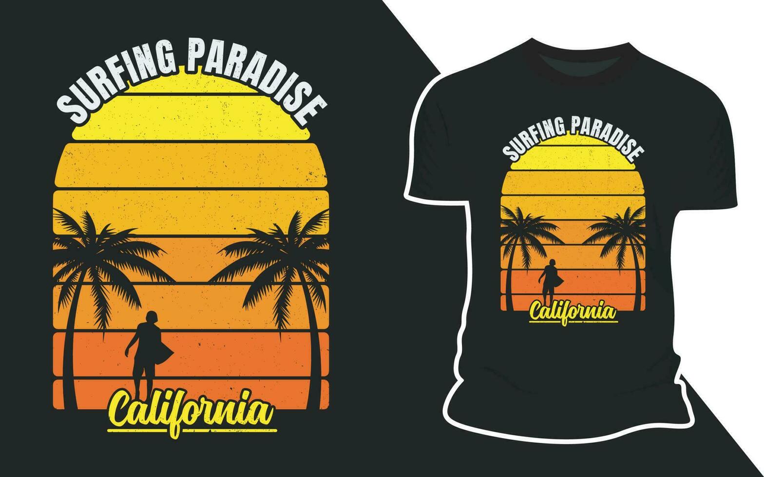 Summer Beach Outdoor Vector T shirt Design Graphics