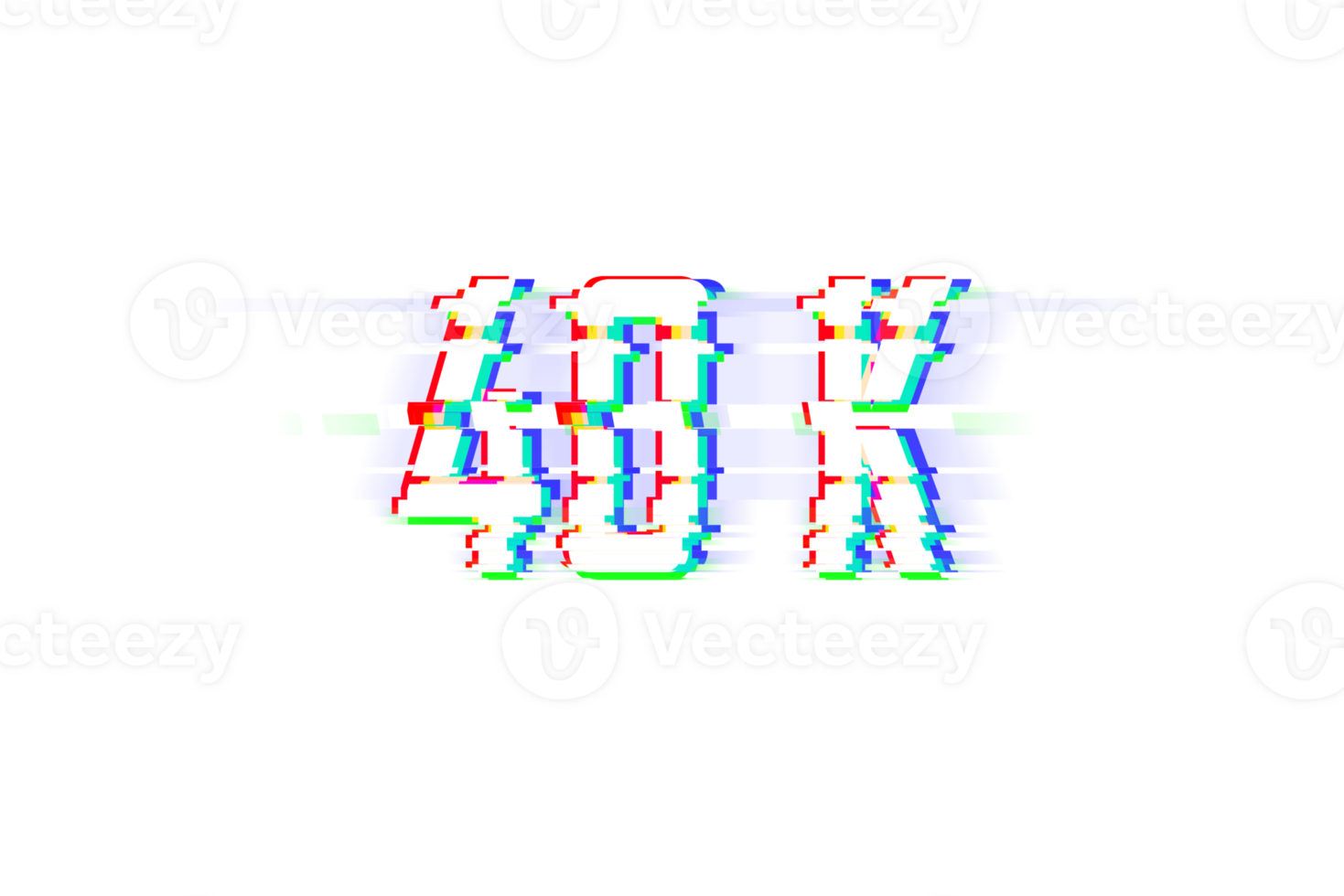 40 K Subscribers Celebration Greeting Number With Glitch Design 23501231 Png 40 K Subscribers Celebration Greeting Number With Glitch Design 23501231 Png