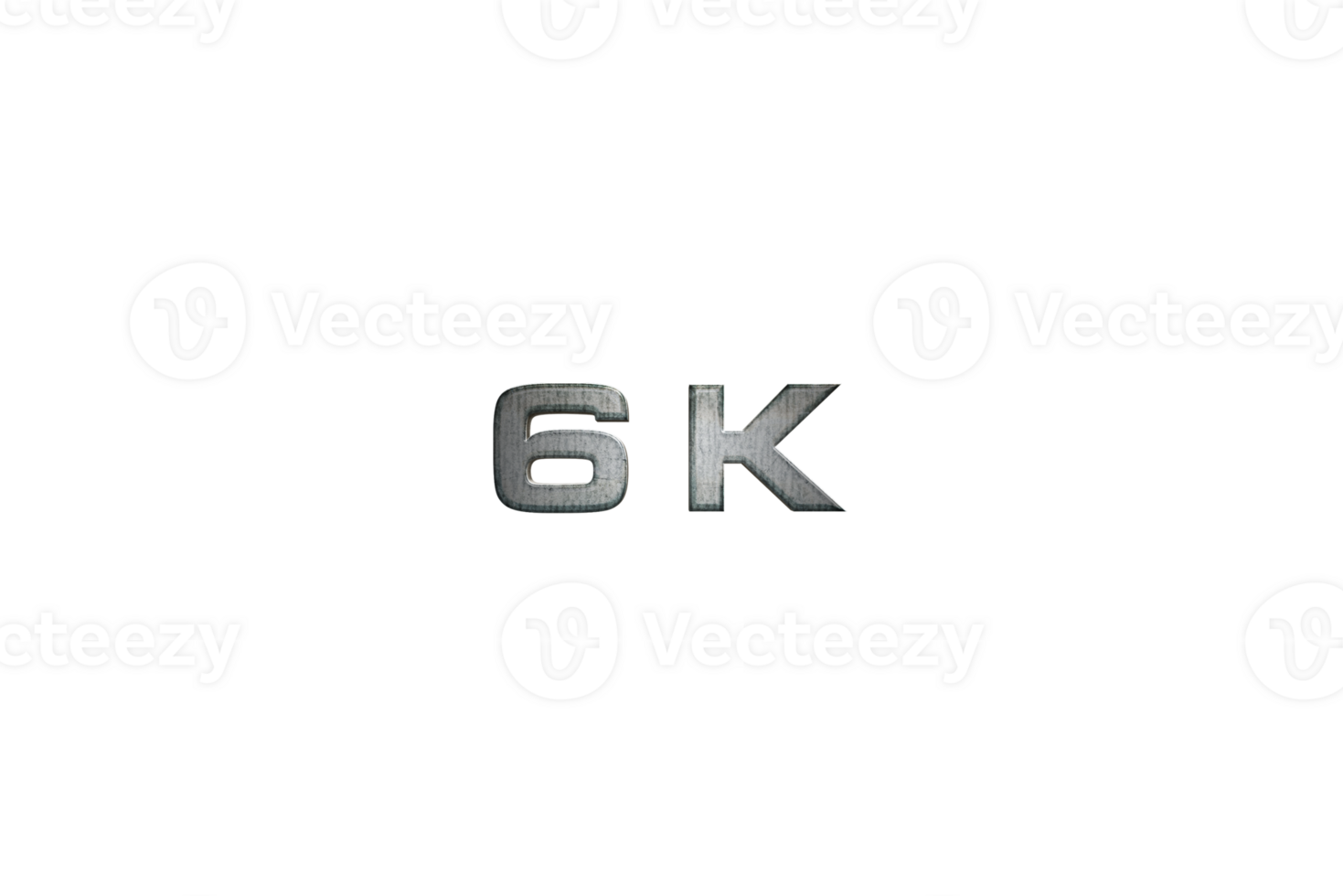 6 k subscribers celebration greeting Number with red embossed design png
