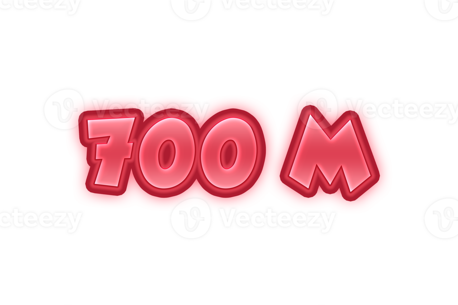 700 Million Subscribers Celebration Greeting Number With Red Embossed 700-million-subscribers-celebration-greeting-number-with-red-embossed