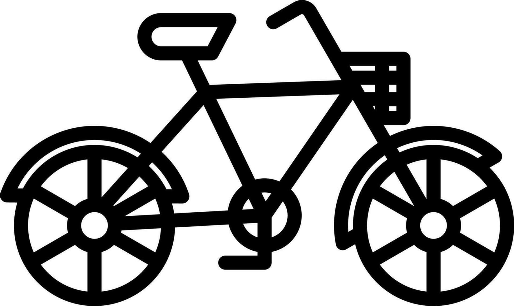 Bicycle station Vector Icon Design