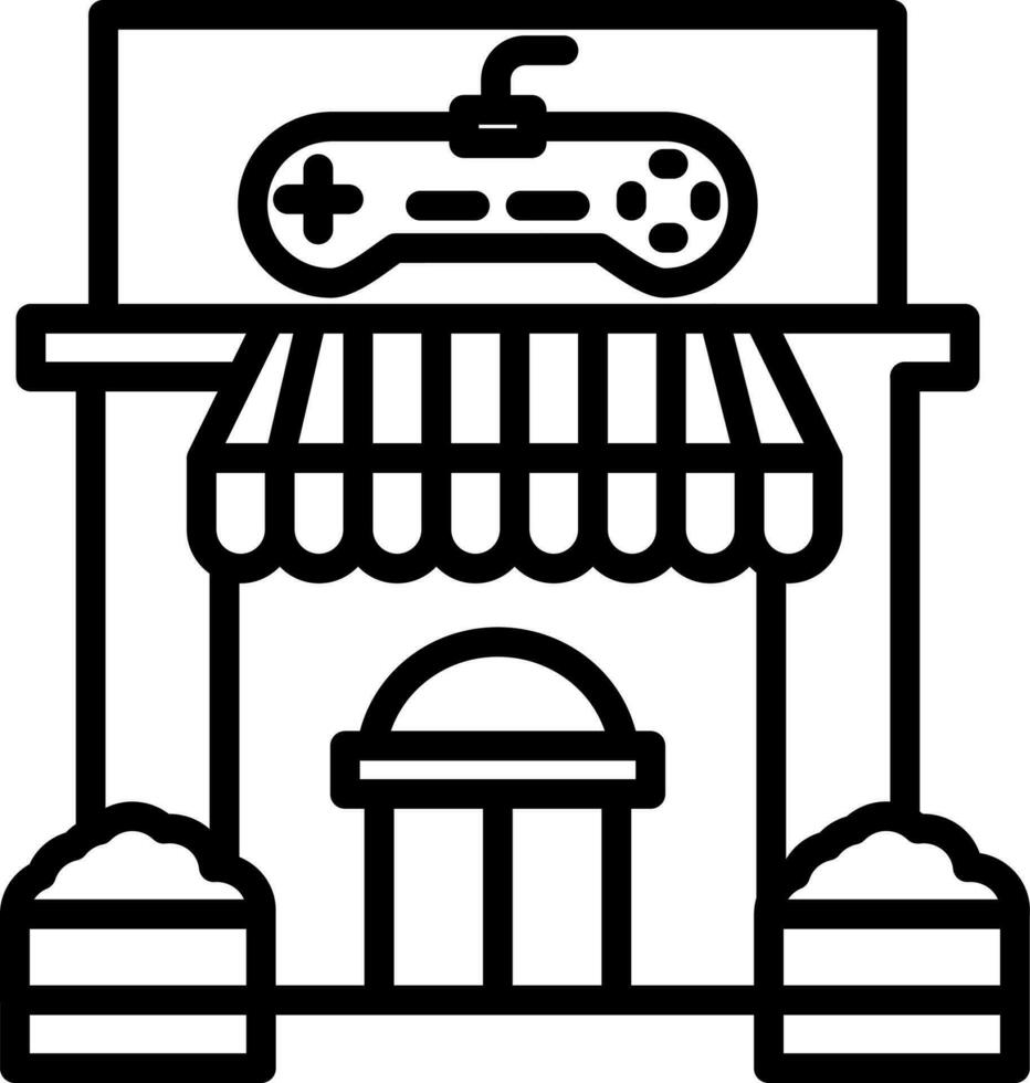 Game store Vector Icon Design