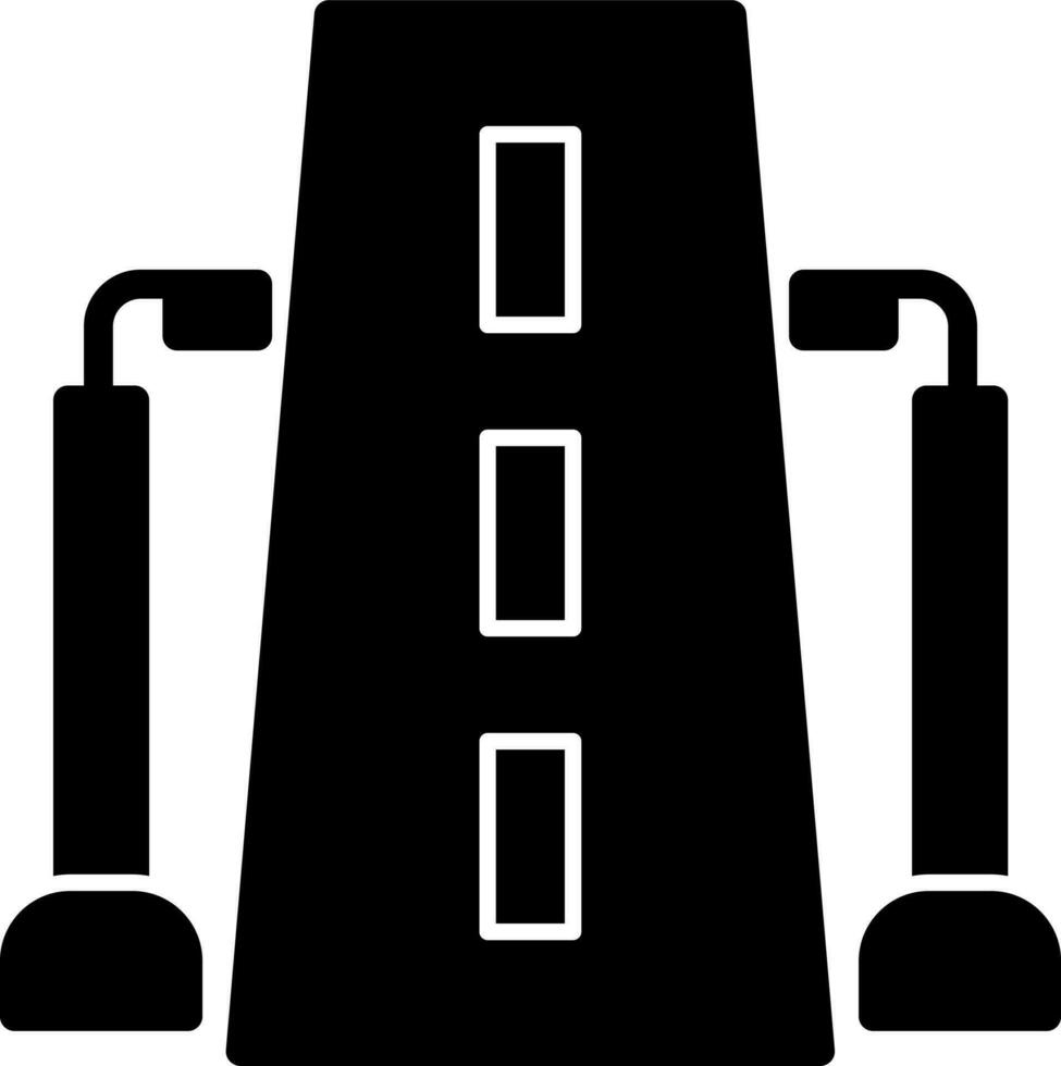 Street light Vector Icon Design