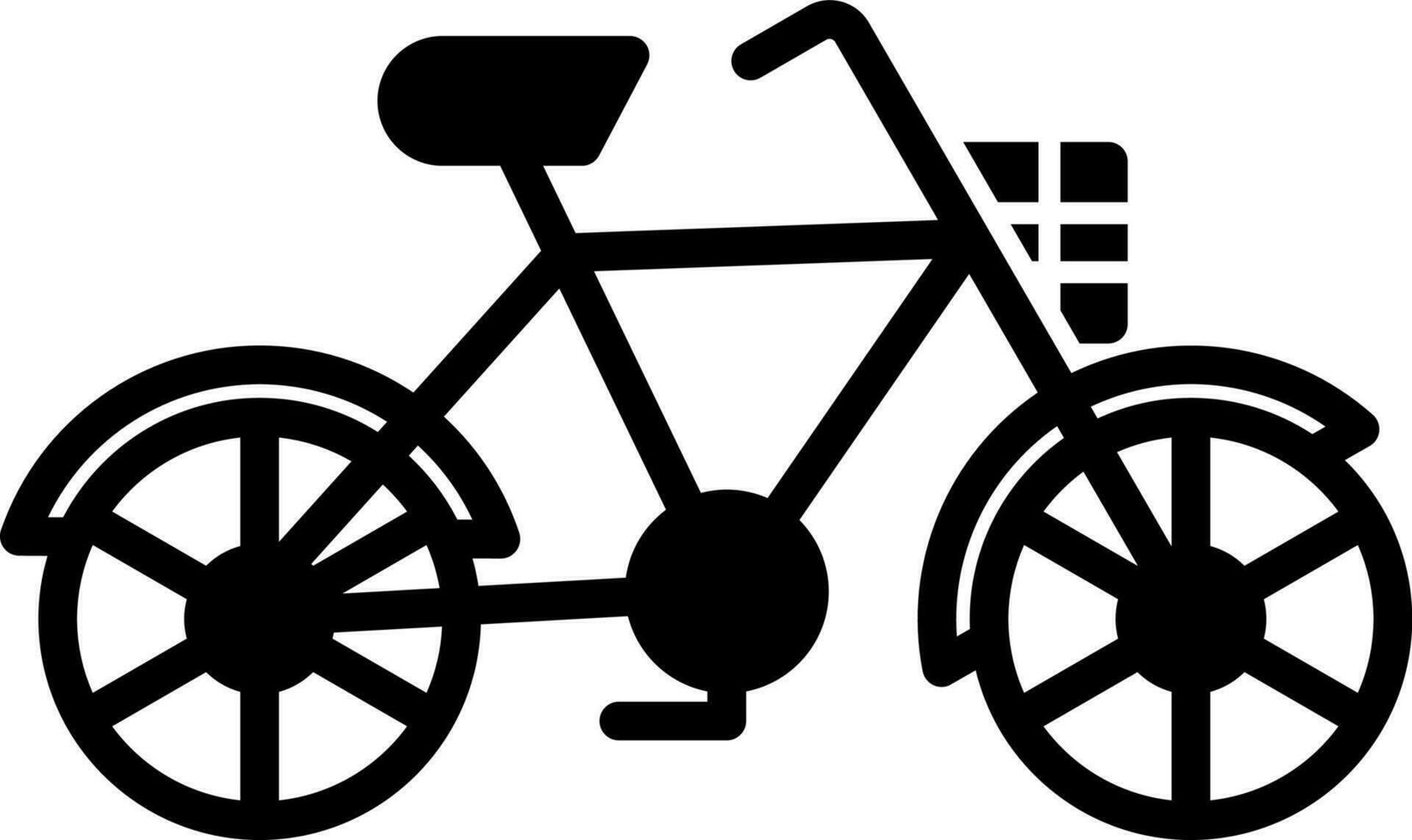 Bicycle station Vector Icon Design