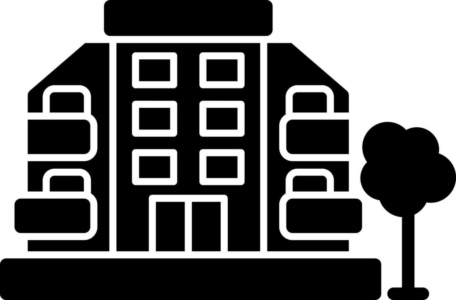 Apartment Vector Icon Design