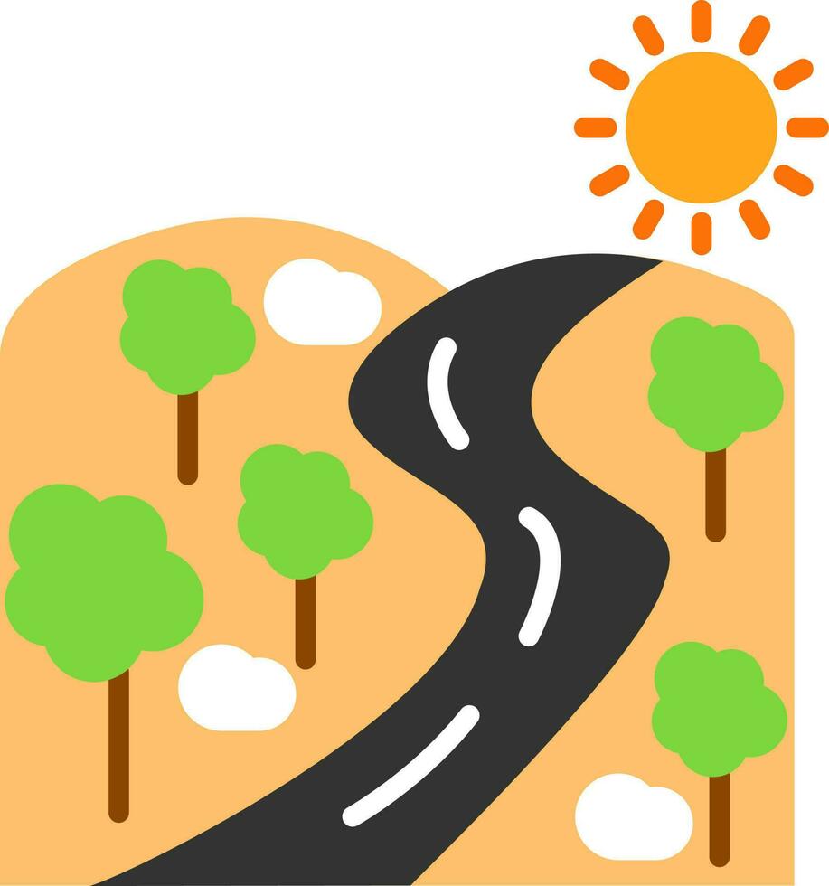 Forest Vector Icon Design