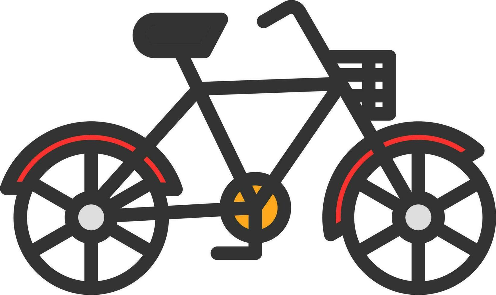 Bicycle station Vector Icon Design