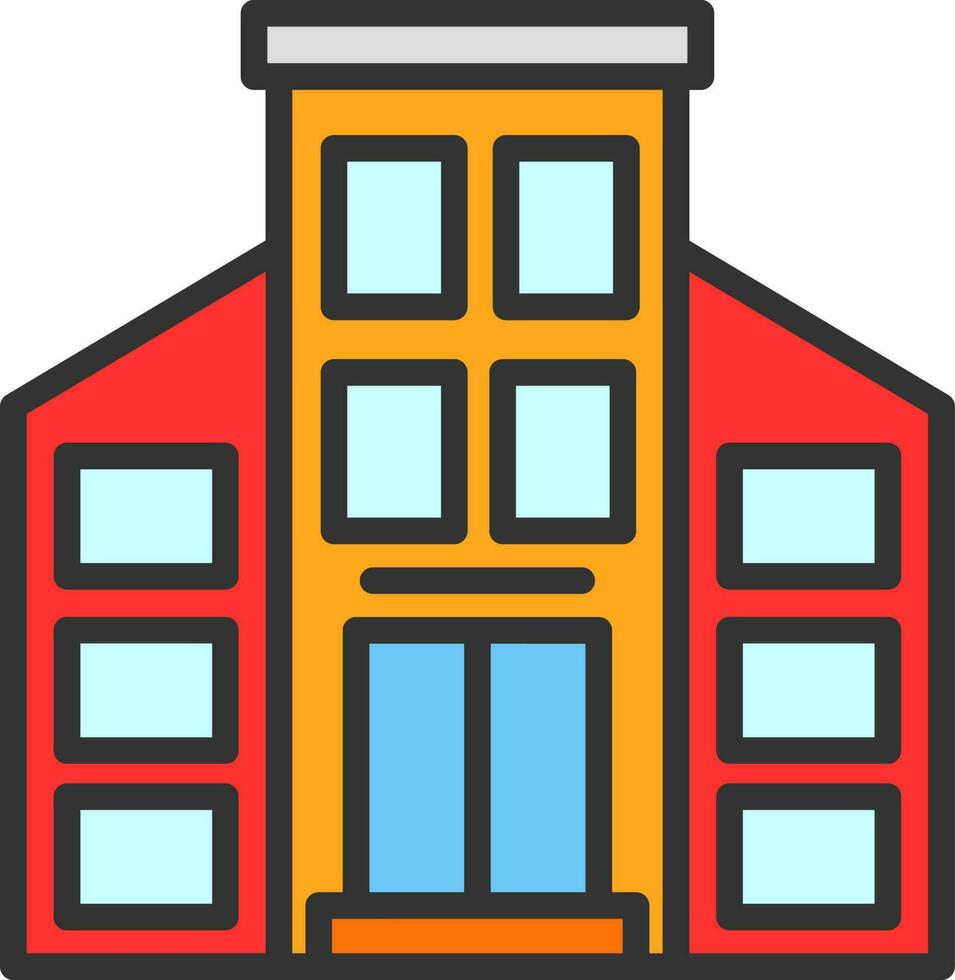 Apartment Vector Icon Design