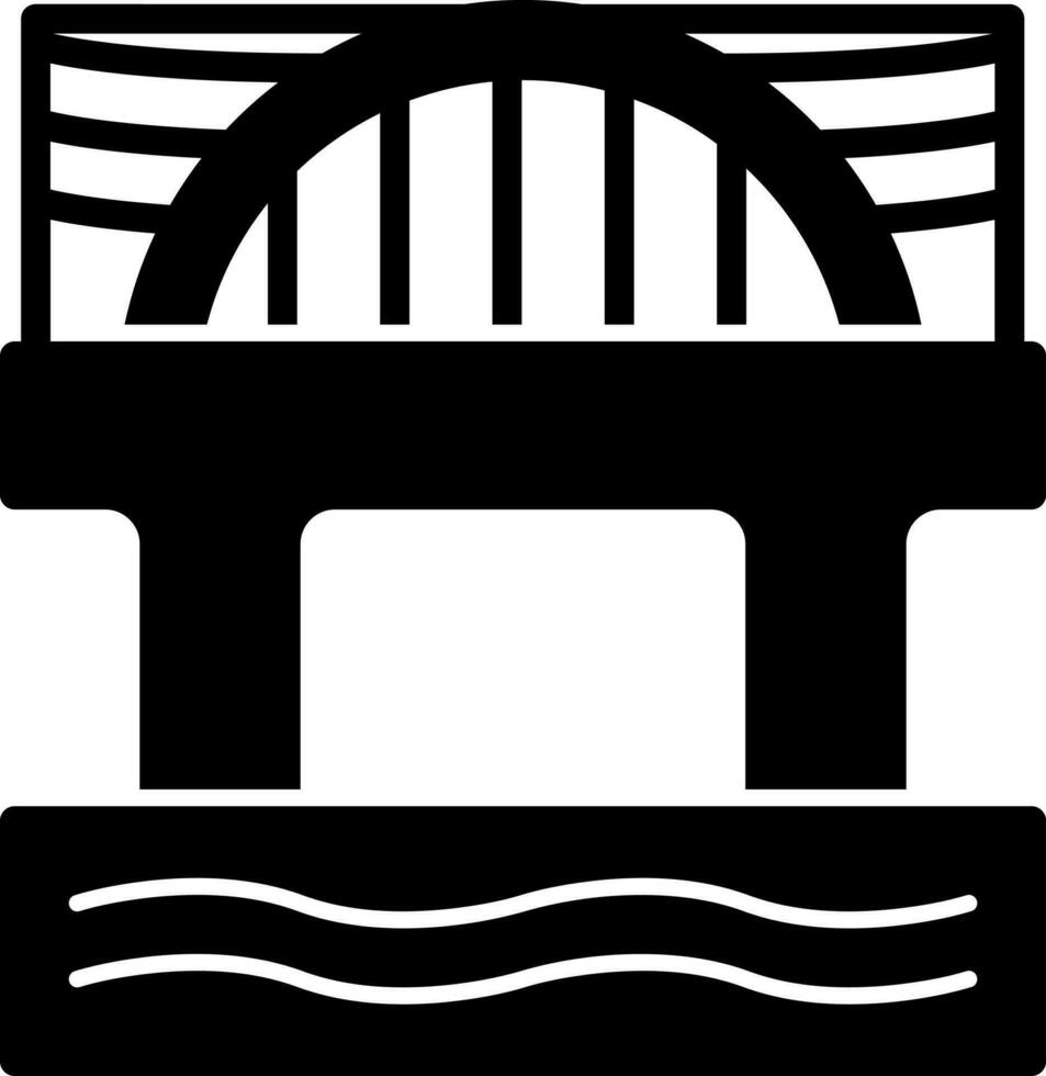 diseño de icono de vector de puente