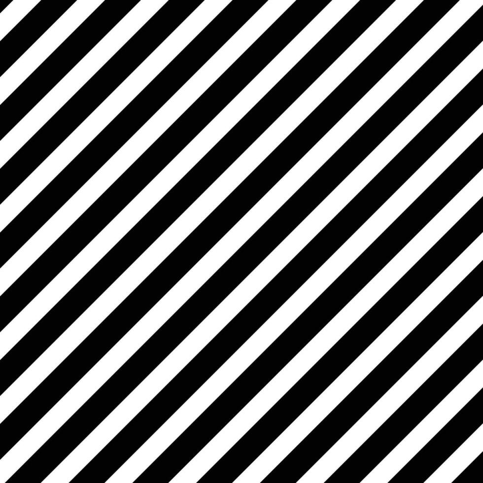 Black and white diagonal stripes lines decorative vector background isolated on square wallpaper template. Simple flat concept idea backdrop for paper print, wrapping paper, cards, poster.